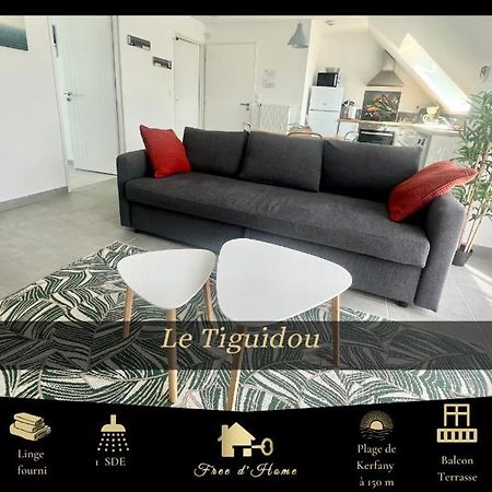 Le Tiguidou, Cosy, Lumineux, 2-6 Pers, Plage 300M Moëlan-sur-Mer Esterno foto