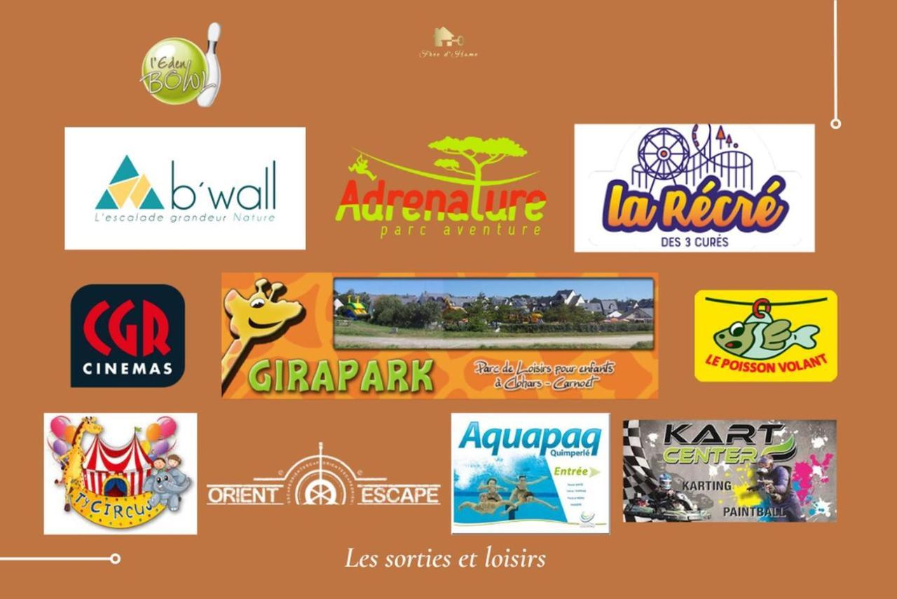 Le Tiguidou, Cosy, Lumineux, 2-6 Pers, Plage 300M Moëlan-sur-Mer Esterno foto